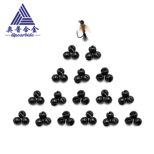 Perles en <span class=keywords><strong>tungstène</strong></span> à fente <span class=keywords><strong>pour</strong></span> montage de mouches, noir mat, haute densité, <span class=keywords><strong>pour</strong></span> têtes de nymphes, 1,5 mm-8,5 mm, <span class=keywords><strong>pour</strong></span> la pêche en eau salée - Product Image 4