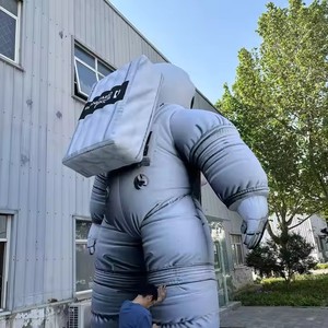 Offerta Speciale: <span class=keywords><strong>Mascotte</strong></span> Gonfiabile Personalizzata in PVC a Forma di Astronauta, Altezza 8m, <span class=keywords><strong>per</strong></span> Eventi e <span class=keywords><strong>Feste</strong></span>, con Accessorio Soffiatore d'Aria - Product Image 6