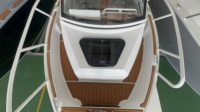 Bateaux de pêche en aluminium Allsea Seaking de 23 pieds (6,85 m) avec pont de pêche circulable, bateau de loisirs en haute mer, cabine ouverte, bateau de baignade