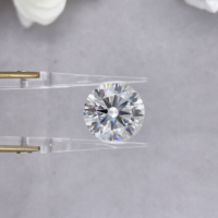 Diamante Starsgem de 1 Quilate, D VS1-VVS2, Certificado IGI, Diamante de Laboratorio de Forma Redonda, HPHT CVD, Diamantes Cultivados en Laboratorio Verificados
