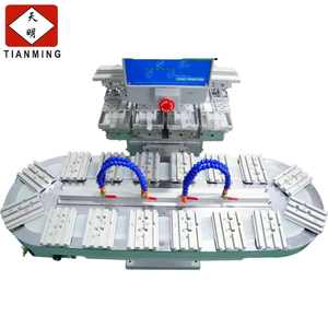 Semi-automatic four-color rotary ink cup pad printing machine - Product Image 2