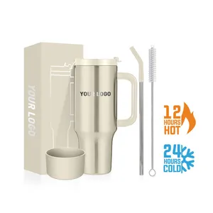 Odm Thiết Kế Thiết Kế Khác Nhau Du Lịch Quencher Bia Mug Với Rơm Và Nắp Tre Với Rơm Nắp