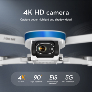 LSRC <span class=keywords><strong>S6S</strong></span> <span class=keywords><strong>Mini</strong></span> RC <span class=keywords><strong>Drone</strong></span> con cámara 4K HD Motor sin escobillas VR Modo 3D GPS Retorno de una tecla 5G Regalos de promoción - Product Image 3