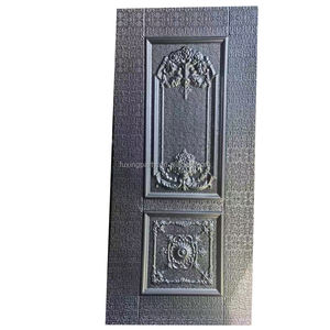 Peau de porte en tôle d'acier galvanisée en relief - Product Image 6