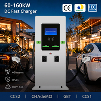Estación de Carga Rápida para Vehículos Eléctricos Deedian de 120kW, 160kW, 240kW, CCS2, GBT, OCPP2.0.1, con Conexión 4G y Ethernet, para Logística, OEM
