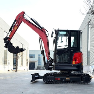 KOSTENLOSER VERSAND Mini-Bagger 3,5 Tonnen EPA Kubota Motor Neuer Raupenbagger Excavadora <span class=keywords><strong>1</strong></span> Tonne 2 Tonnen Landwirtschaftliche Kleinbagger-Maschine - Product Image 3