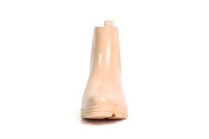 รองเท้าบูทกันฝนสำหรับผู้หญิงรองเท้าบูทกันฝน PVC หุ้มข้อแวววาวผลิต YL7073 - Product Image 4