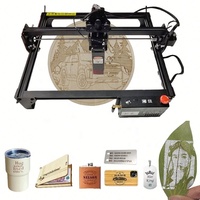 CNC routeur Machine métal Laser graveur acrylique découpe timbre Machine usage domestique Laser Logo gravure prend en charge LAS Graphic Format