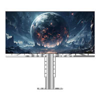 Écran d'affichage LED solaire double face P8 P10 pour la publicité commerciale en bordure de route et sur autoroute