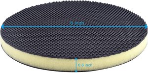 6 pouces crochet et boucle argile tampon voiture lavage nettoyage polissage mousse tampon éponge disque voiture cire argile tampons pour le lavage automobile