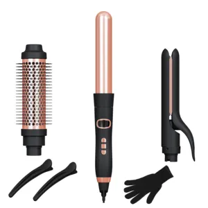 Custom Professional Hair Curler Portable Rotating Hair Curling Wand Tong Set Irons Hair Styling Tools Hot Curlers Wave Wholesale