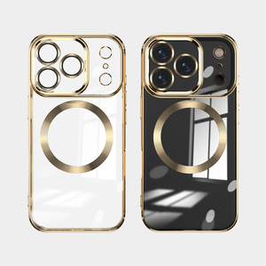 Funda Magnética para Teléfono con Marco de Goma Suave, para iPhone 17, 13, 14, 15, 16, 18 Pro Max Plus, Protección de Lente, de Lujo, Resistente a Impactos - Product Image 5