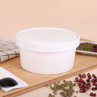 Bol en papier kraft personnalisé, écologique et jetable, avec couvercle, pour nouilles, salades et plus, disponible en 16oz, 24oz, 32oz, 40oz