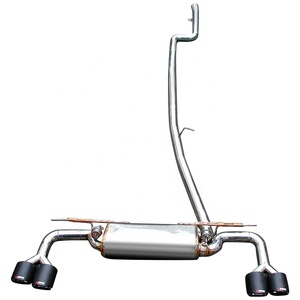 Sistema de escape Catback de acero inoxidable para <span class=keywords><strong>BMW</strong></span> 5 Series GT520 <span class=keywords><strong>525</strong></span> 530, silenciador de escape de rendimiento, tubo de escape Valvetronic - Product Image 1