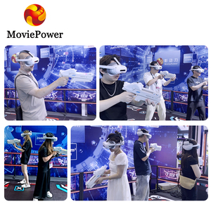 VR trở lại Gói chụp 2-6 người chơi VR chụp Đấu Trường 9D VR chụp miễn phí đi bộ không gian lớn với súng - Product Image 3