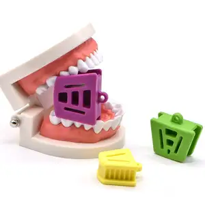 Dental Oral Silicone Mouth Prop Bite Blocks Latex Free Cheek Retractor