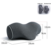 Petit oreiller de soutien de cou de douleur cervicale, oreiller de mousse de mémoire de rouleau de cou cervical, dispositif de traction cervicale,