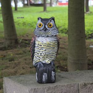 ตัวไล่นกแบบหมุนได้ เสียงนกฮูก ป้องกันและไล่สัตว์รบกวน สำหรับสวน แบบเคลื่อนที่ได้ มีเสียงทั่วไป - Product Image 3