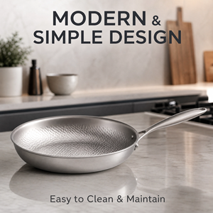 Wok <span class=keywords><strong>de</strong></span> <span class=keywords><strong>Titanio</strong></span> sin Químicos, Cocina Saludable, Sin Revestimiento Antiadherente, Libre <span class=keywords><strong>de</strong></span> PFOA y PTFE, Utensilio <span class=keywords><strong>de</strong></span> Cocina para Saltear - Product Image 3