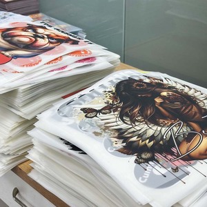 Ready-to-<strong>Iron</strong> Heat <strong>Transfer</strong> Designs Bulk Press-Ready T-Shirts Stickers DTF Bags Hats Vinyl <strong>Iron</strong>-<strong>On</strong> Decals DTF <strong>Transfers</strong> - Product Image 1