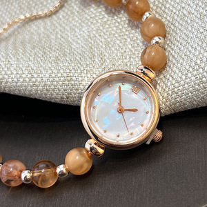 New Arrivals Niche Light Luxury 23mm Women's Quartz <strong>Watch</strong> Adjustable Pull-Out Hot Style Alloy Featuring New <strong>Pearl</strong> 20mm Pointer - Product Image 4