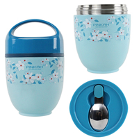 PINKAH alimentaire thermos boîte à déjeuner sans bpa étanche isolé sous vide 6 heures flacon alimentaire chaud pour enfants adultes