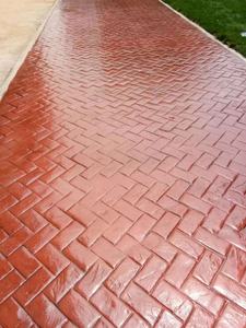 GOINYON - Tapetes de Goma para Exteriores, Moldes Decorativos para Cemento, Impresiones para Pisos, Imitación de Piedra/Ladrillo/<span class=keywords><strong>Madera</strong></span> - Product Image 5