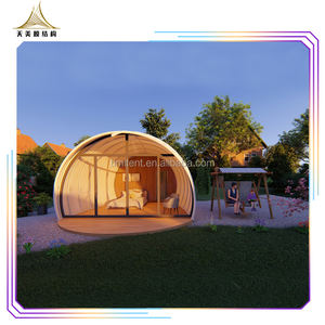 Tente d'hôtel écologique en coquille/cocon, tente <span class=keywords><strong>de</strong></span> luxe pour complexe hôtelier avec <span class=keywords><strong>salle</strong></span> <span class=keywords><strong>de</strong></span> <span class=keywords><strong>bain</strong></span> - Product Image 1
