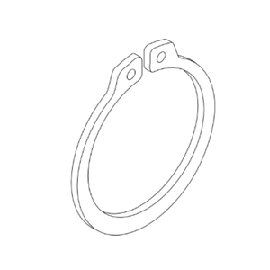 Pièce à anneau élastique pour tracteur JD Composant de remplacement durable à haute résistance Numéro de pièce 40M7084 pour sécurisé - Product Image 1