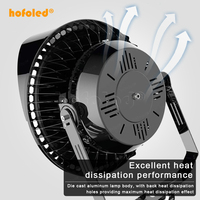 Hofoled IP67 10KV Surge Métal Aux Halogénures Équivalent Dimmable Lumière D'inondation Extérieure 1200W Haut Mât Led Stade Lumière Réflecteur