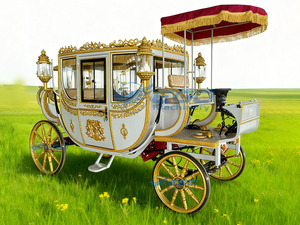 Carruaje Eléctrico Turístico Económico 2025, Carruaje sin Caballos para Bodas Reales, Triciclo Eléctrico Turístico Real - Product Image 6