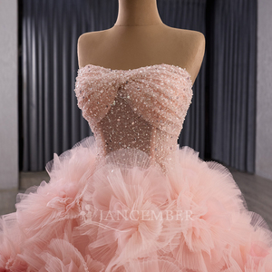 Robe de soirée fleurie, Vestidos De Fiesta, robe de soirée à paillettes et dentelle, Rsm251055 - Product Image 5