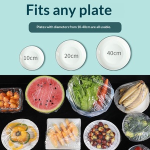 <span class=keywords><strong>Film</strong></span> alimentaire jetable en PE de qualité alimentaire, longueur 36 cm, pour la conservation des plats et des fruits/légumes à usage domestique, vente en gros - Product Image 5