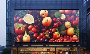 Schermo <span class=keywords><strong>LED</strong></span> Pubblicitario Esterno ad Alta Luminosità HD a Colori Completi Impermeabile P8mm 960x960mm con Giunzione Senza Soluzione di Continuità - Product Image 4