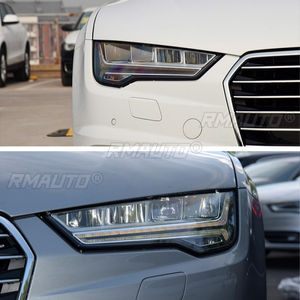ฝาครอบไฟหน้าสำหรับ Audi A7 ปี 2015 2016 2017 2018  เปลือกไฟหน้าแบบใส  เลนส์ครอบไฟ  อะคริลิก  อุปกรณ์ตกแต่งรถยนต์ - Product Image 6