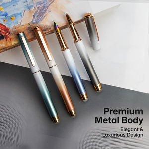 YIREN - Pluma Estilográfica Metálica con Degradado de Color, <span class=keywords><strong>Precio</strong></span> de Fábrica, Borrable, Personalizable, <span class=keywords><strong>Recargable</strong></span>, para Escribir - Product Image 1