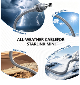 Cargador Rápido Universal de Aleación de Aluminio Starlink Mini de 90W 30V OEM ODM, Adaptador de Corriente con Puerto USB-C PD 3.0 5V/3A, Ecológico - Product Image 5