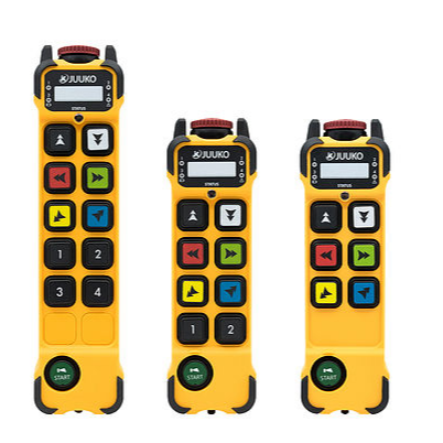 Kinocranes Industrial Crane AC 220/380 V Wireless Remote Control 8 Buttons for Bridge Cranes