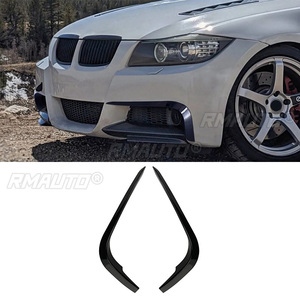 Car Front Bumper <b>Splitter</b> Side Spoiler Air Vent Wind Knife Body Kits for BMW 3 Series E90 E91 M Sport 2005-2008 - Product Image 1