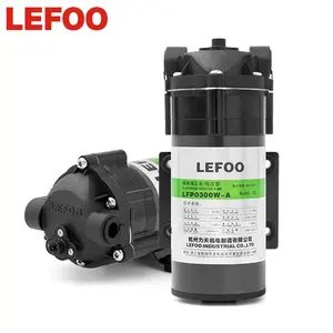 LEFOO CE NSF certification 300GPD 12vdc ro motor water purifier booster pump for soda dispenser machine