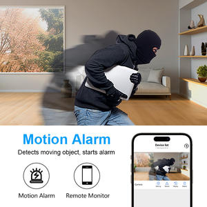 كاميرا هوبي إنتركوم مزدوجة 3MP واي فاي صغيرة للرؤية الليلية IP67 ، وكشف الحركة في الساعة - Product Image 4