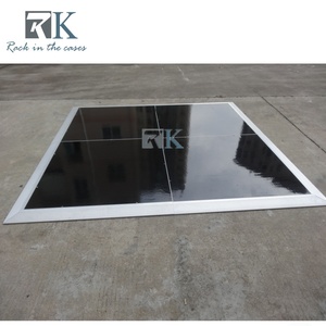 Easy Lay Portable <b>Black</b> Panel Dancing Floor for Wedding Parties on sale - Product Image 2