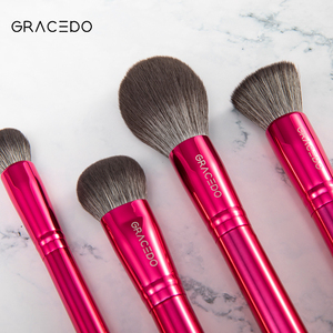<span class=keywords><strong>Fournisseur</strong></span> de <span class=keywords><strong>maquillage</strong></span>, pinceau <span class=keywords><strong>professionnel</strong></span> personnalisé avec paillettes, marque privée, antibactérien, manche en bois synthétique, 10 pièces, ISO9001, éventail pour le visage - Product Image 6