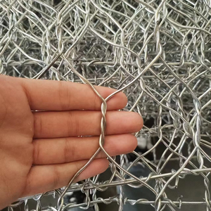 Grillage <span class=keywords><strong>gabion</strong></span> en acier galvanisé à chaud, maille hexagonale, support OEM ODM, taille personnalisée, haute résistance à la traction, pour sol - Product Image 1