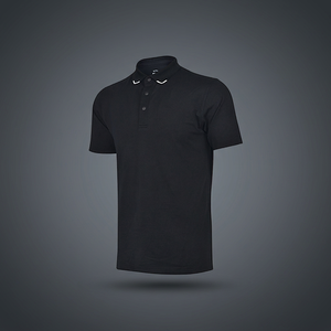 Golf classique de haute qualité Polyester Spandex tricoté pour hommes pour chemise Simple Business Design Logo impression méthode d'impression numérique - Product Image 2