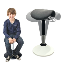 360 °   Tabouret ergonomique pivotant et inclinable, chaise de bureau active pour un espace de travail collaboratif dynamique