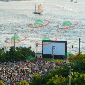 Pantalla Inflable para Cine al Aire Libre, Pantalla de Proyección Instantánea de 40 pies para Cine en Exteriores - Product Image 6