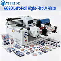 Fabriksprijs 6090 A1 UV flatbed digitale inkjet DTF-printer, voor het printen op karton, kartonnen verpakkingen en houtproducten.