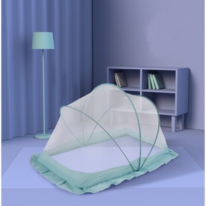 Tente yourte pliable universelle pour bébé, moustiquaire intégrale pour <span class=keywords><strong>lit</strong></span> de bébé, idéale pour nouveau-nés et enfants en été - Product Image 5