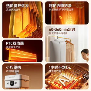 Secadora de Ropa Compacta Zhigao de 5-10 kg, Automática, Portátil, Plegable, para Uso Doméstico - Product Image 5